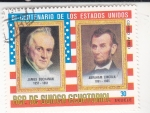 Stamps Equatorial Guinea -  JAMES BUCHANAN-ABRAHAM LINCOLN . BI-CENTENARIO DE LOS ESTADOS UNIDOS
