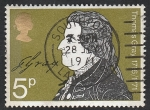 Stamps United Kingdom -  641 - Thomas Gray