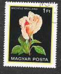Stamps Hungary -  2736 - Rosa