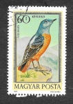 Stamps Hungary -  C338 - Tordo de Roca