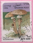 Sellos de Asia - Afganistn -  Macrolepiota procera