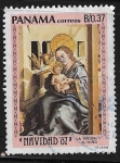 Stamps Panama -  La Virgen y el Niño
