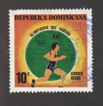 Stamps Dominican Republic -  Olimpiadas de Canadá