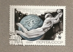 Stamps Russia -  Hombre espacial del futuro