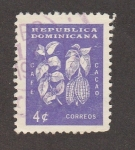 Stamps : Africa : Central_African_Republic :  Café, Cacao