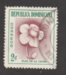 Sellos de America - Rep Dominicana -  Flor de la caoba