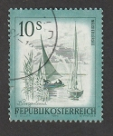 Stamps Austria -  Lago Neusiedler