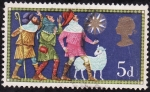 Stamps : Europe : United_Kingdom :  Estampa Navideña