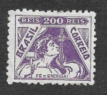 Stamps : America : Brazil :  385 - Alegoría