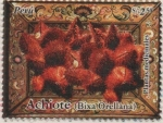 Stamps Peru -  PLANTAS  MEDICINALES.  ACHIOTE.       