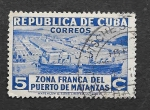 Stamps Cuba -  327 - Barcos en la Bahía de Matanzas