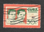 Stamps Cuba -  782 - 6º Aniversario del Ataque al Palacio Presidencial