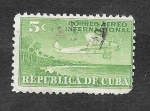 Sellos de America - Cuba -  C4 - Avión