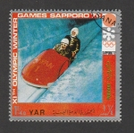 Stamps Yemen -  Juegos Olímpicos Invierno Sapporo 1972