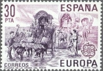 Stamps Spain -  2616 - Europa CEPT - Romería del Rocío