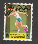 Stamps Yemen -  Juegos olímpicos Münich 72