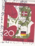 Stamps Germany -  LINEA DE VUELOS DE AVES