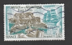 Stamps France -  Museo del Atlantico