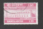 Sellos de Asia - Bangladesh -  Mezquita seis cúpulas