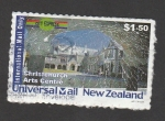 Stamps New Zealand -  Centro de Arte en Christchurch