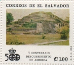 Stamps El Salvador -  EL  TAZUMAL