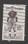 Sellos de America - Estados Unidos -  Jim Thorpe