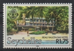 Stamps : Africa : Seychelles :  HOTEL  BEAU  VALLON  BAY