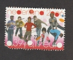 Stamps Netherlands -  Niños jugando