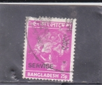 Sellos de Asia - Bangladesh -  TIGRE DE BENGALA-SERVICE 