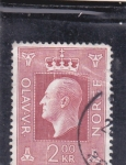 Sellos de Europa - Noruega -  REY OLAV V 