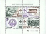 Sellos de Europa - Espa�a -  SH2641 - Museo postal