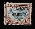 Stamps South Africa -  Llanura con árboles