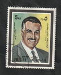 Sellos de Asia - Emiratos �rabes Unidos -  Fujeira - 43 - Presidente Nasser