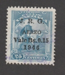Stamps Venezuela -  Bolivar a cqaballo