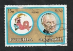 Stamps United Arab Emirates -  Fujeira - Adenauer