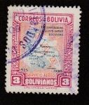 Stamps : America : Bolivia :  Lloyd boliviano