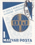 Stamps Hungary -  25 ANIVERSARIO O.I.J