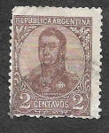 Stamps Argentina -  146 - José Francisco de San Martín y Matorras
