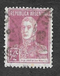 Sellos de America - Argentina -  323 - José Francisco de San Martín y Matorras