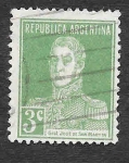 Stamps Argentina -  326 -  José Francisco de San Martín y Matorras
