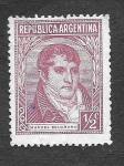 Sellos de America - Argentina -  418 - Manuel José Joaquín del Corazón de Jesús Belgrano