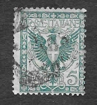 Stamps : Europe : Italy :  78 - Escudo de Armas de Saboya