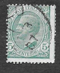 Stamps : Europe : Italy :  94 - Víctor Manuel III de Italia