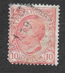 Stamps : Europe : Italy :  95 - Víctor Manuel III de Italia