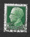 Stamps Italy -  218 - Víctor Manuel III de Italia