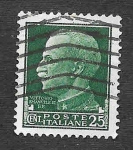 Stamps Italy -  218 - Víctor Manuel III de Italia