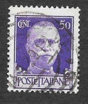 Stamps Italy -  221 - Víctor Manuel III de Italia