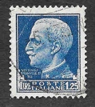 Stamps Italy -  223 - Víctor Manuel III de Italia