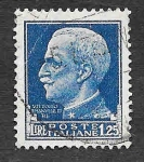 Stamps : Europe : Italy :  223 - Víctor Manuel III de Italia