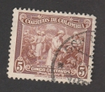 Stamps Colombia -  Café suave